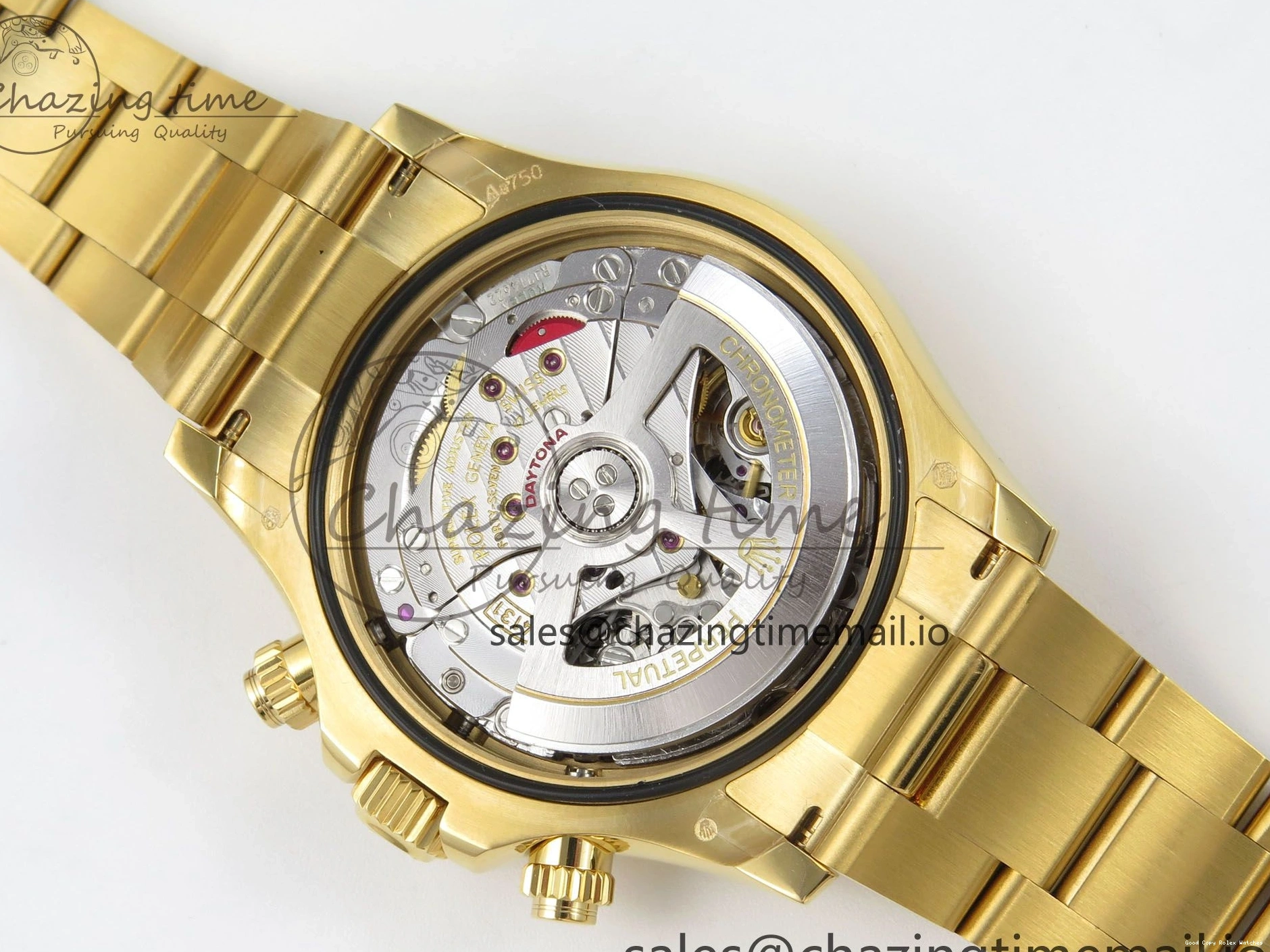 AAA Replica Watches Edition 126508 (Gain Casual Best SH4131 1:1 Weight) 305 Crystal On Dial Bracelet V6 Markers YG YG QF Daytona YG 1219